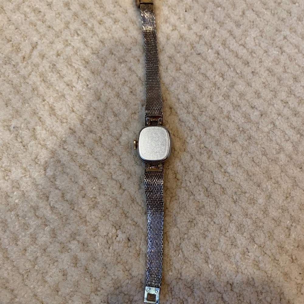 Rectangular Timex Wind Watch Mesh Bracelet. - image 7